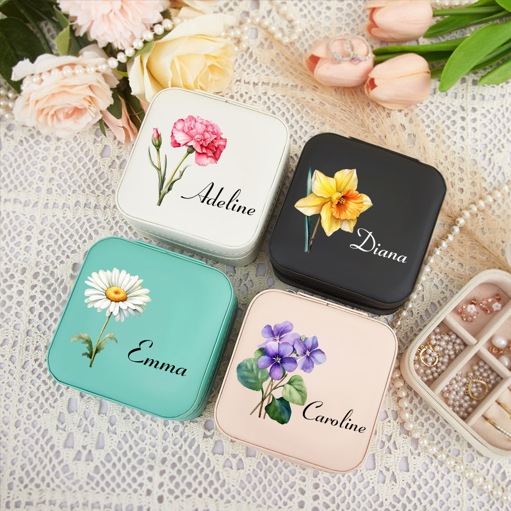 Making Custom Jewelry - Customized name jewelry box, personalized birthday