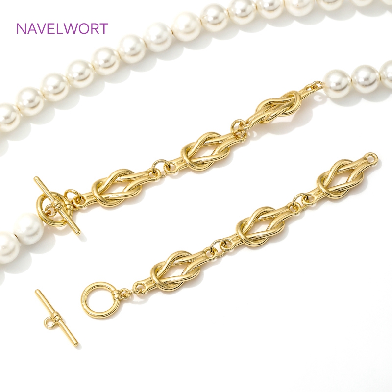 Jewelry Making Gold - 18K Gold Plated OT Clasps Toggle