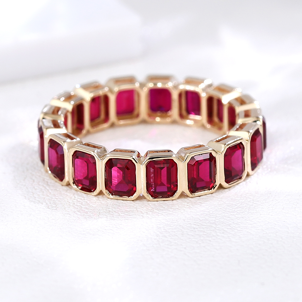 Making Custom Jewelry - Provence Eternal Ring 10K Gold full