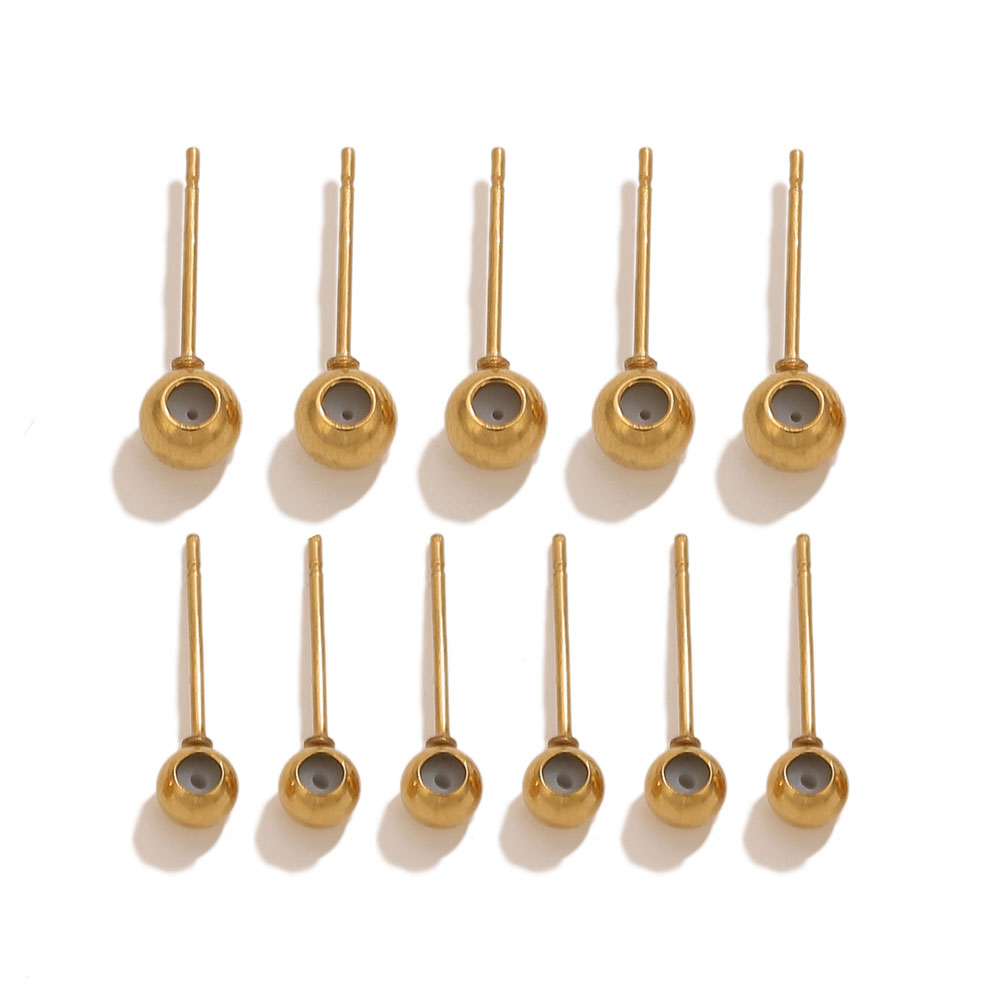 Making Custom Jewelry - 10pcs Stainless Steel Earring Pins Studs