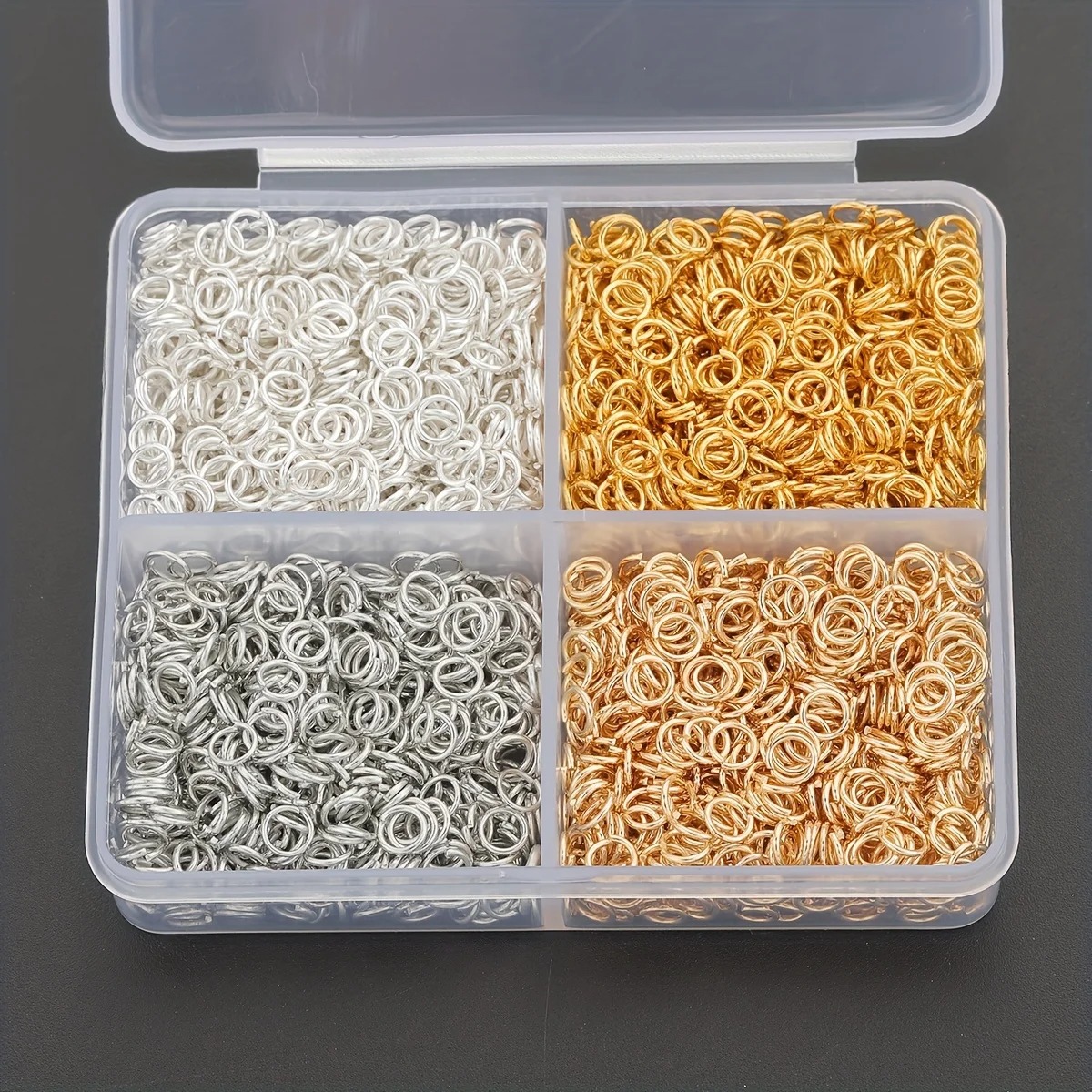 Jewelry Making Looper Tool - 1200pcs 3mm Open Jump Rings for