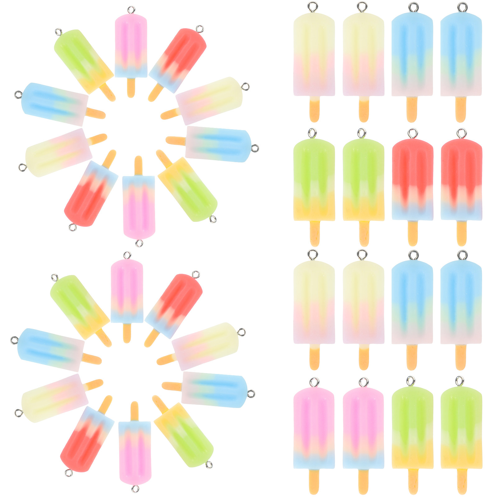 25Pcs Creative Resin Ice Cream – Jewelry Making Resin recenzja i cena