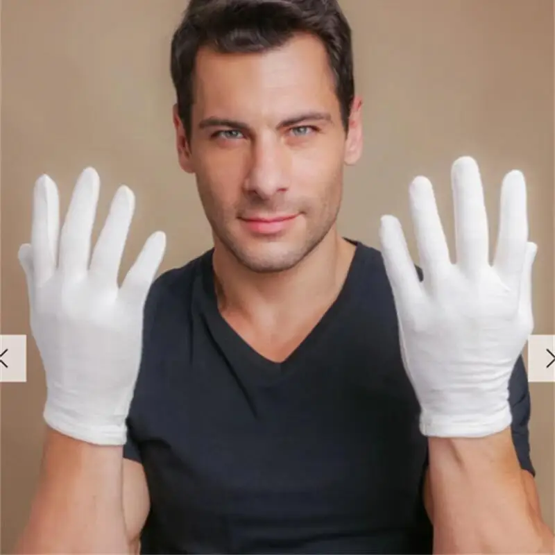 6Pairs White Cotton Work Glove – Jewelry Making Workshop recenzja i cena