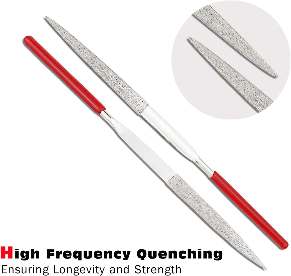 New 10Pcs Diamond Needle File  – Jewelry Making Workshop recenzja i cena