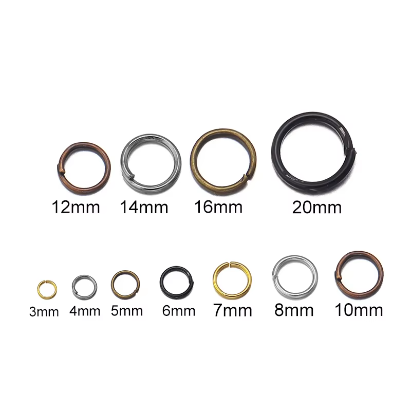 50-200Pcs 3-20mm Open Jump Rin – Jewelry Making Looper Tool recenzja i cena