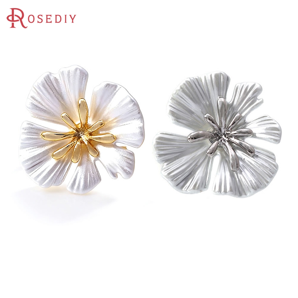 4PCS 18K Gold Color Brass Flow – Jewelry Making Gold recenzja i cena