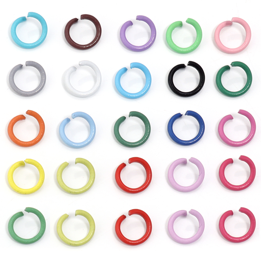 200pcs 8mm Open Jump Rings Col – Jewelry Making Looper Tool recenzja i cena