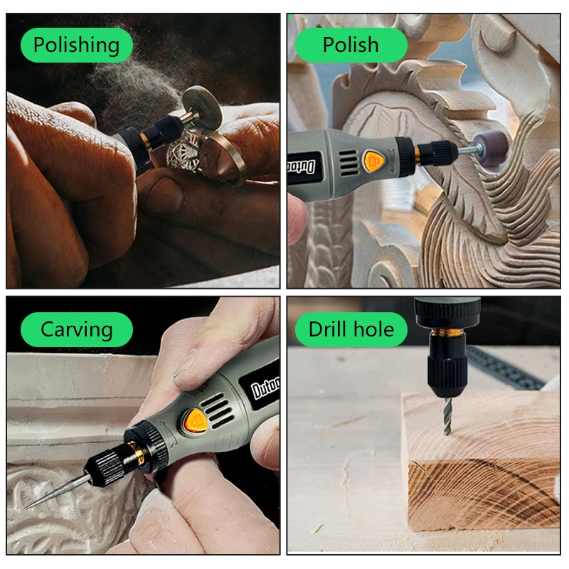 USB Cordless 3 Speed Mini Dril – Jewelry Making Workshop recenzja i cena