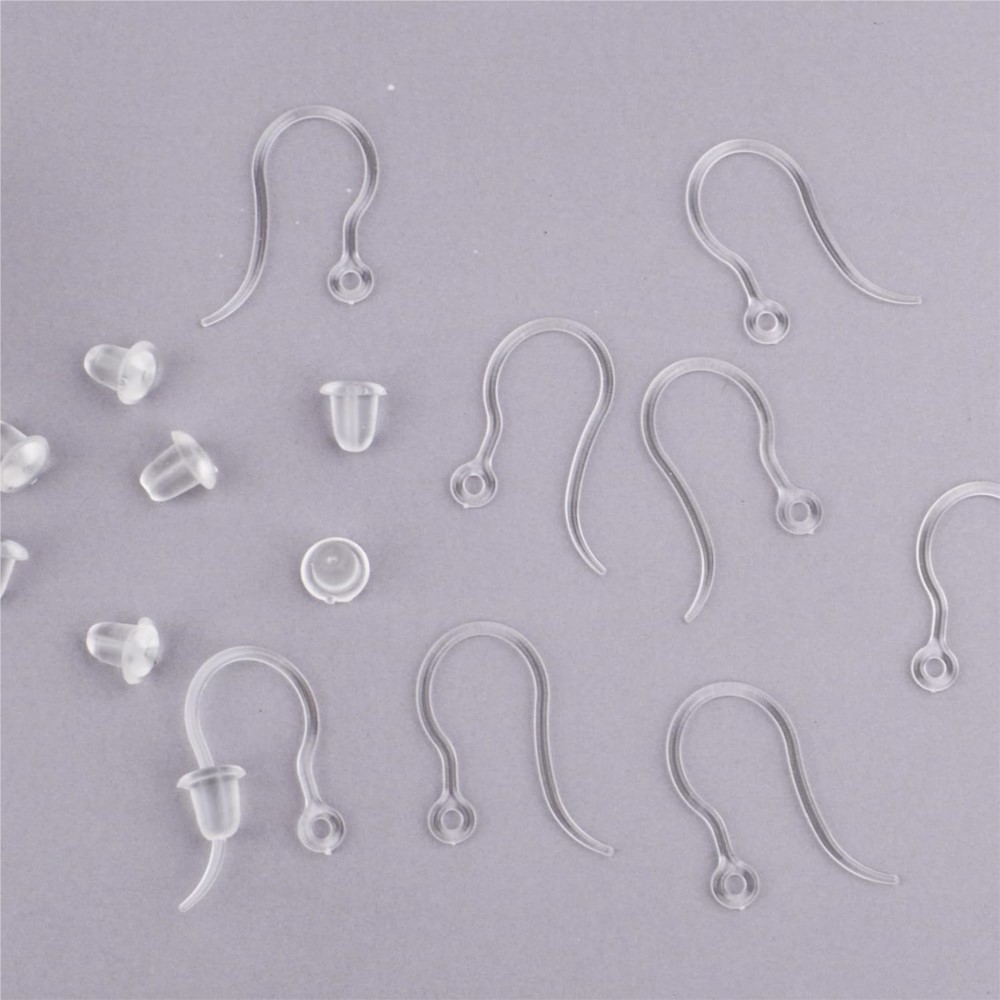 20pcs Plastic Earring Hooks Ea – Jewelry Making Resin recenzja i cena