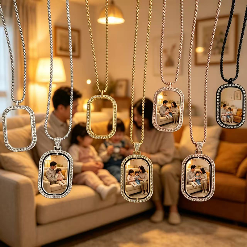 Personalized Custom Rectangula – Making Custom Jewelry recenzja i cena