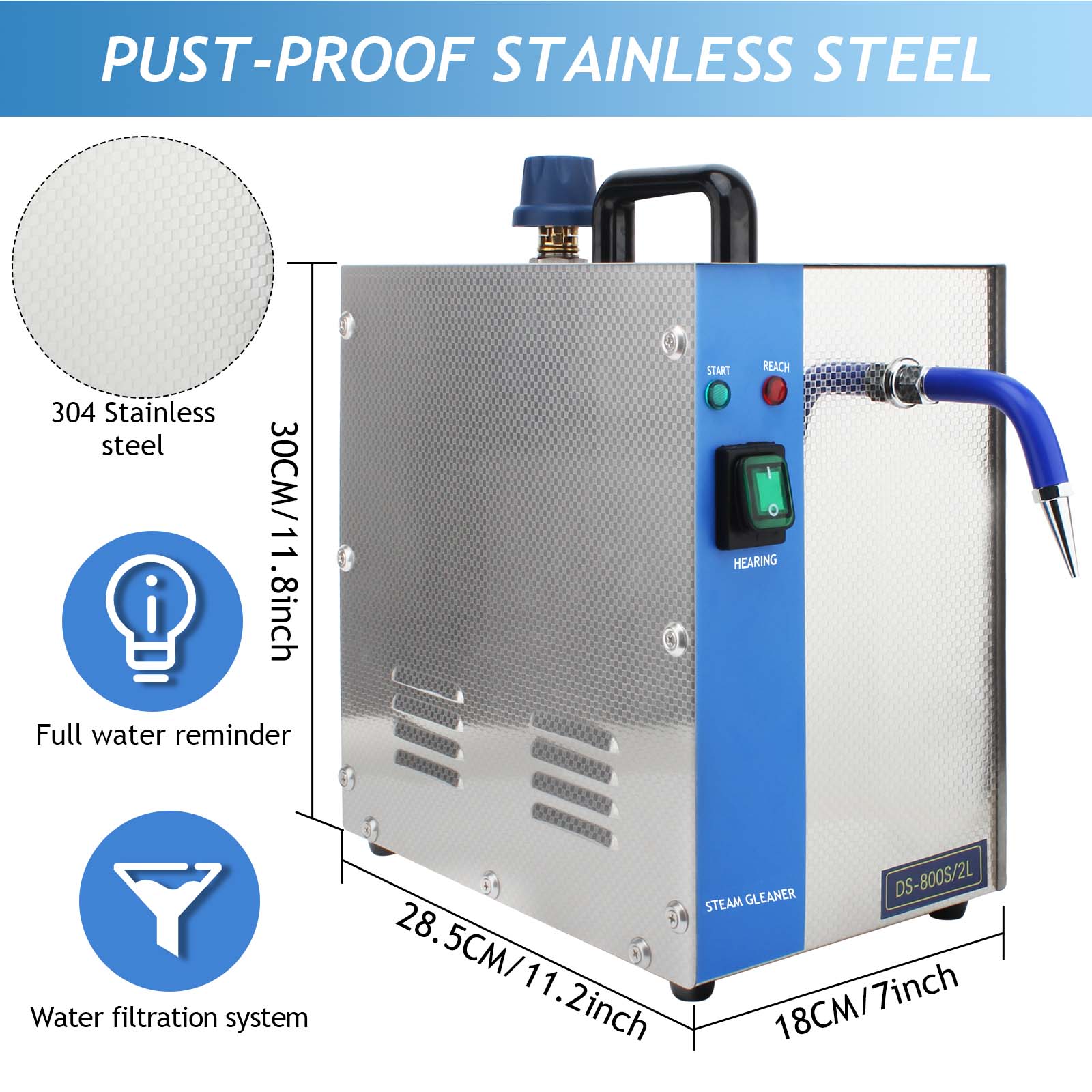 1300W Jewelry Steam Cleaner –  – Jewelry Making Workshop recenzja i cena