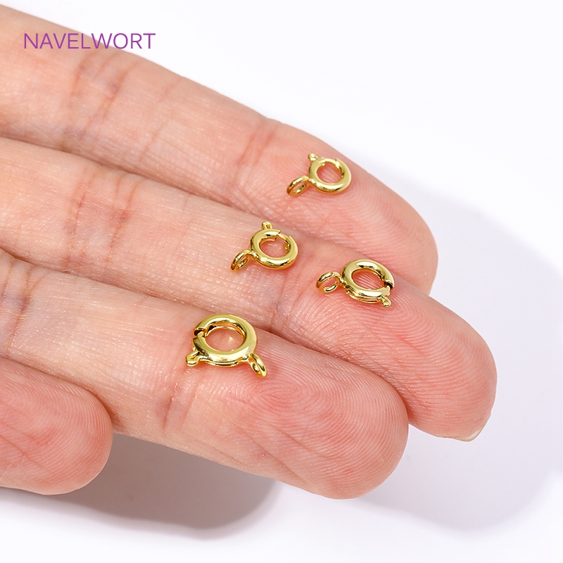 14K/18K Gold Plated Brass Spri – Jewelry Making Gold recenzja i cena