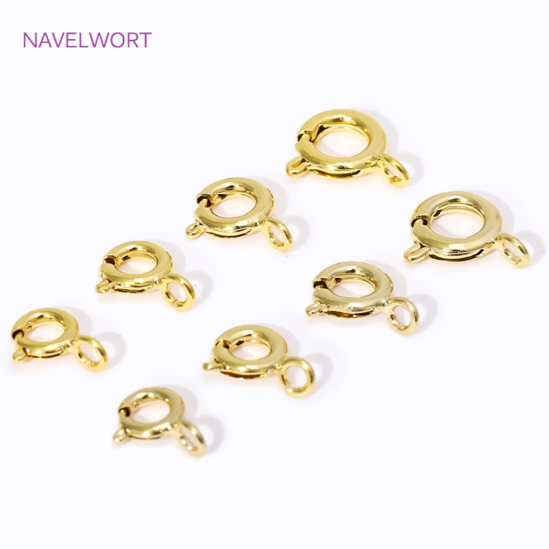 14K/18K Gold Plated Brass Spri – Jewelry Making Gold recenzja i cena