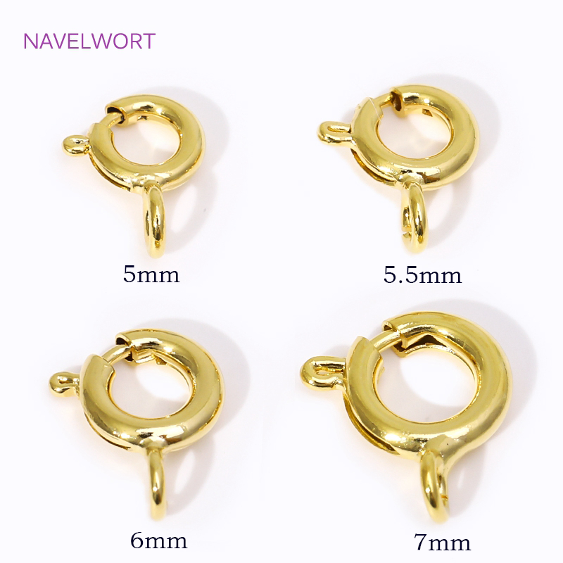 14K/18K Gold Plated Brass Spri – Jewelry Making Gold recenzja i cena