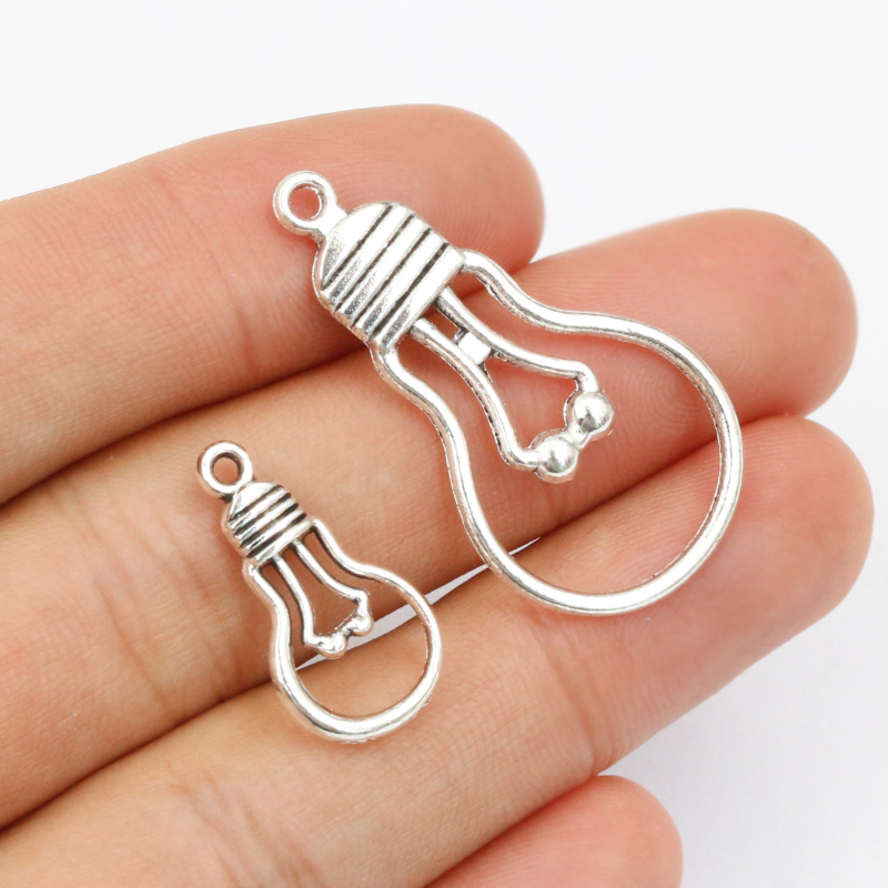 20pcs Light Bulb Charms Pendan – Jewelry Making Light recenzja i cena