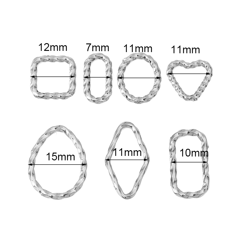 10pcs Stainless Steel Closed T – Jewelry Making Looper Tool recenzja i cena