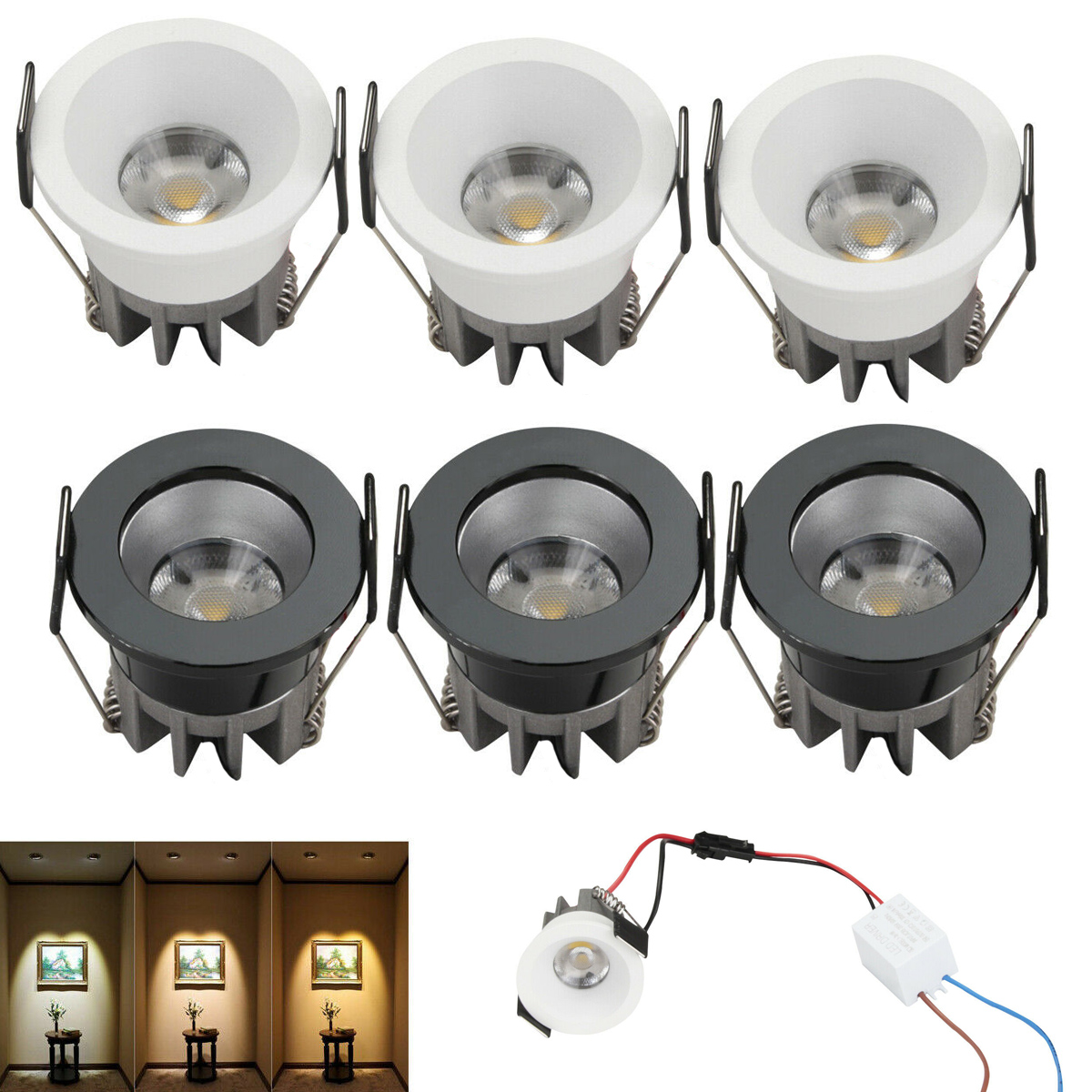 5Pcs 40mm 1.57inch Dimmable Mi – Jewelry Making Light recenzja i cena