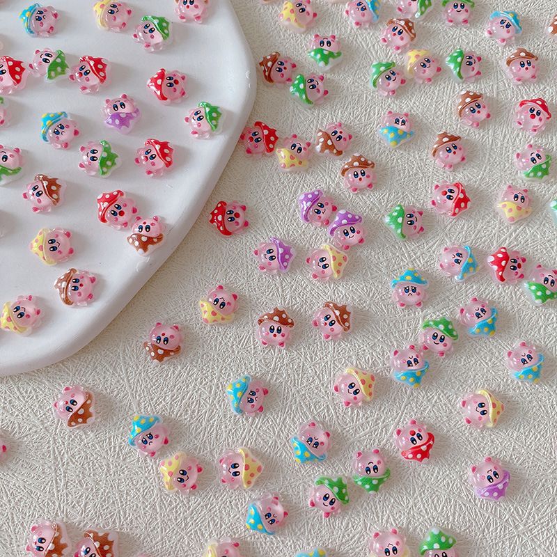 2/10/20pcs Kirby Nail Charms 3 – Jewelry Making Resin recenzja i cena