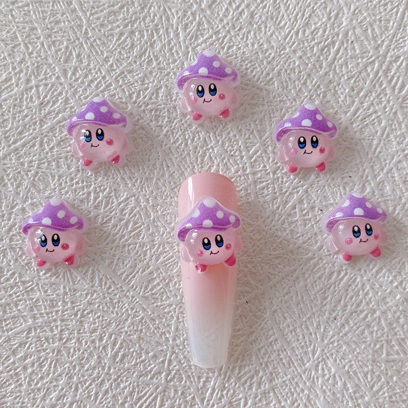 2/10/20pcs Kirby Nail Charms 3 – Jewelry Making Resin recenzja i cena
