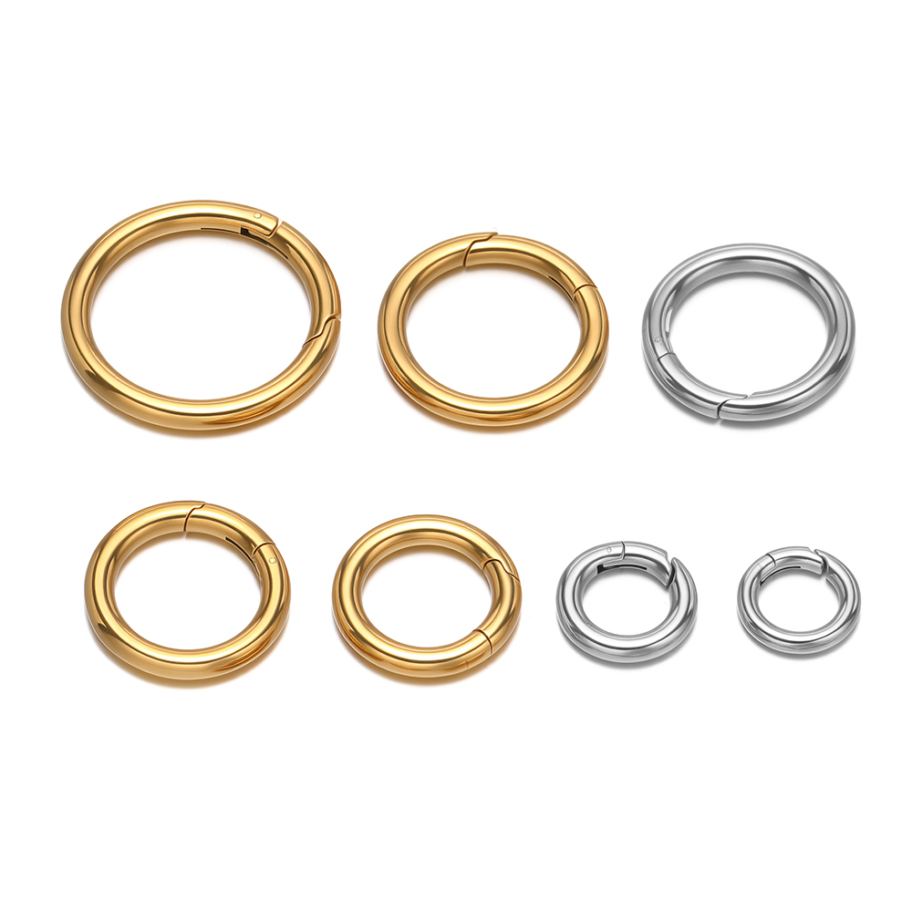 2Pcs/Lot Round Spring Clasps S – Jewelry Making Gold recenzja i cena