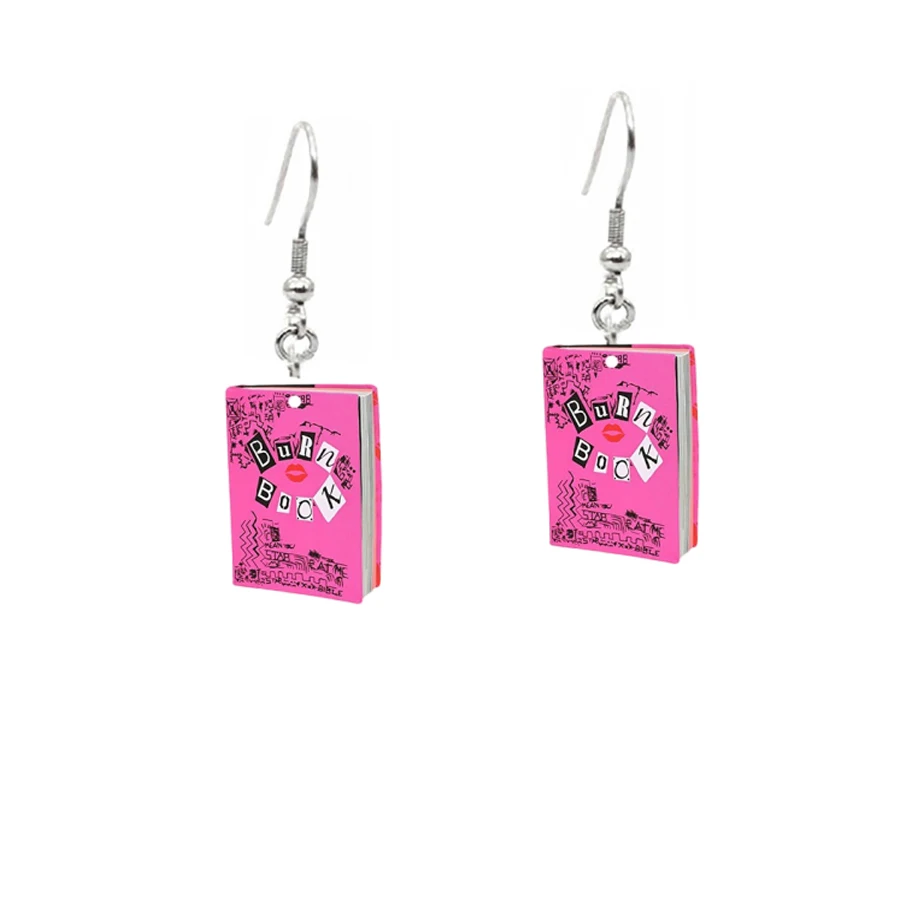 Pink Burn Book Acrylic Pendant – Jewelry Making Journal recenzja i cena