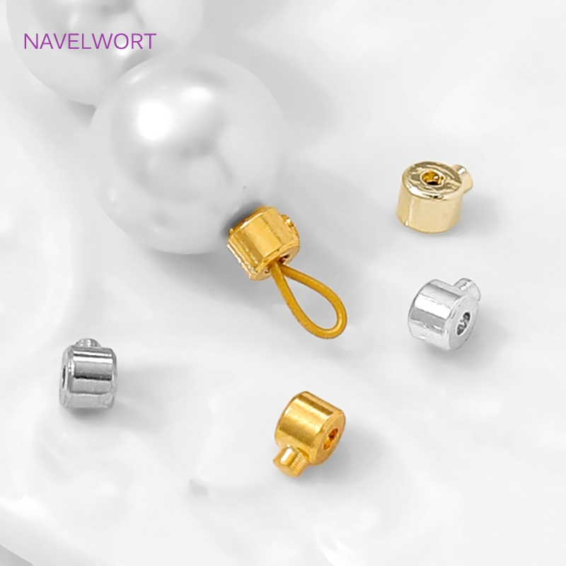 18K Gold Plated Round Crimp En – Jewelry Making Light recenzja i cena