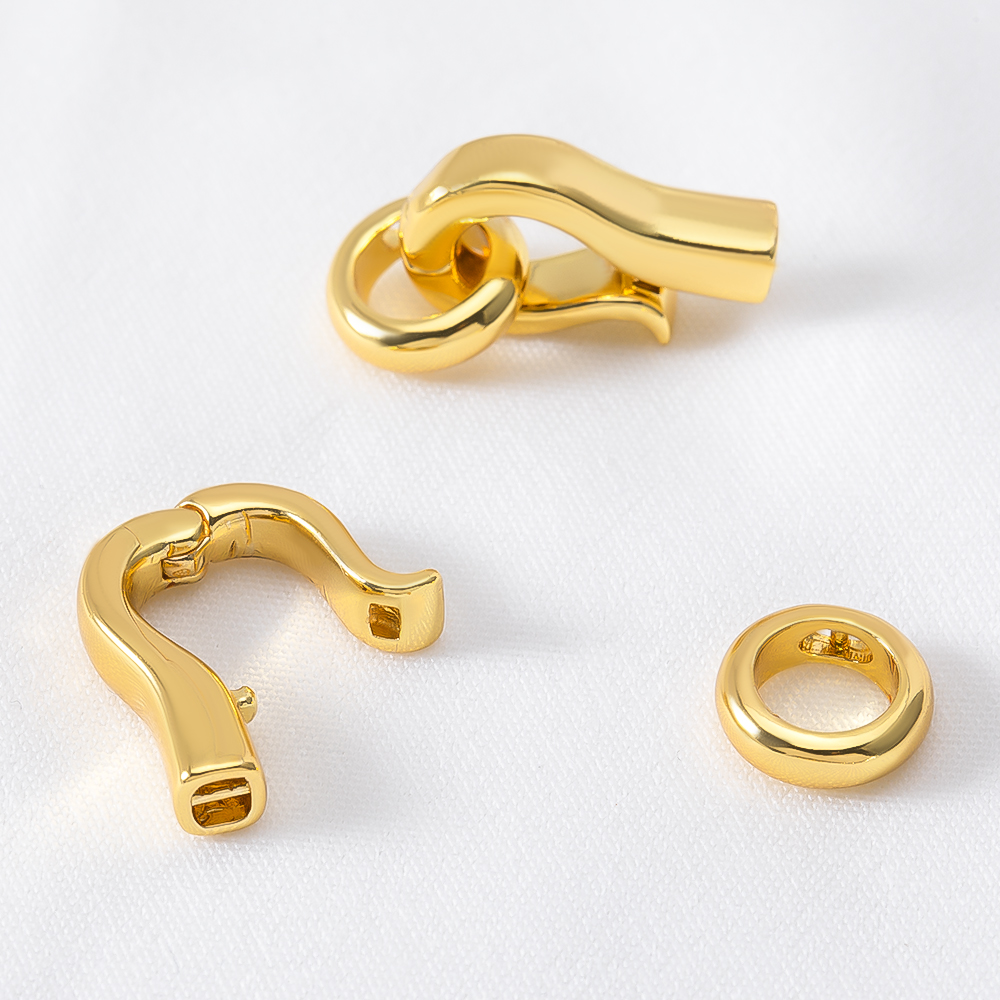 2pcs 4pcs 18K Gold Plated Bras – Jewelry Making Gold recenzja i cena