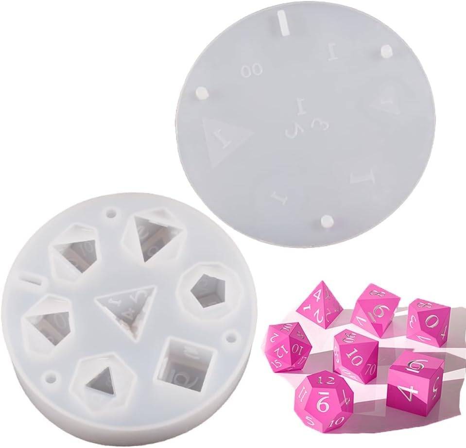 DIY 7-Cavity Dice Molds - Shar – Making Custom Jewelry recenzja i cena