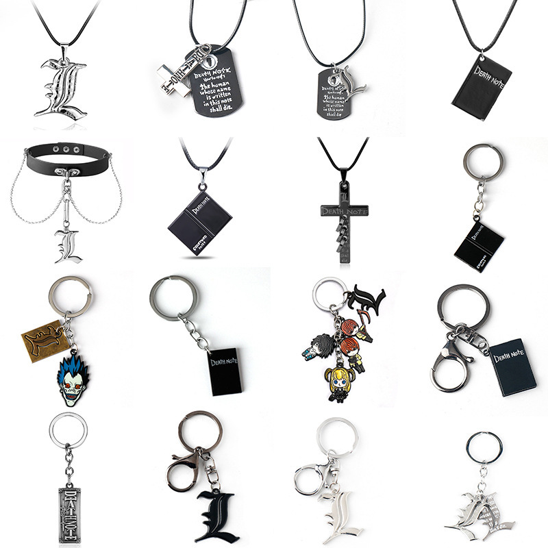 Anime Death Note Keychain Doub – Jewelry Making Journal recenzja i cena