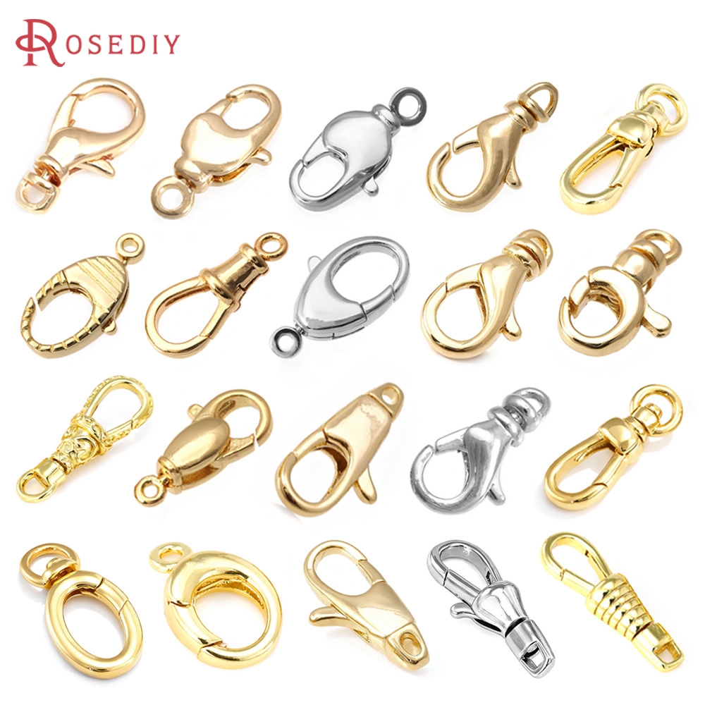 18K Gold Color Brass Rotatable – Jewelry Making Gold recenzja i cena