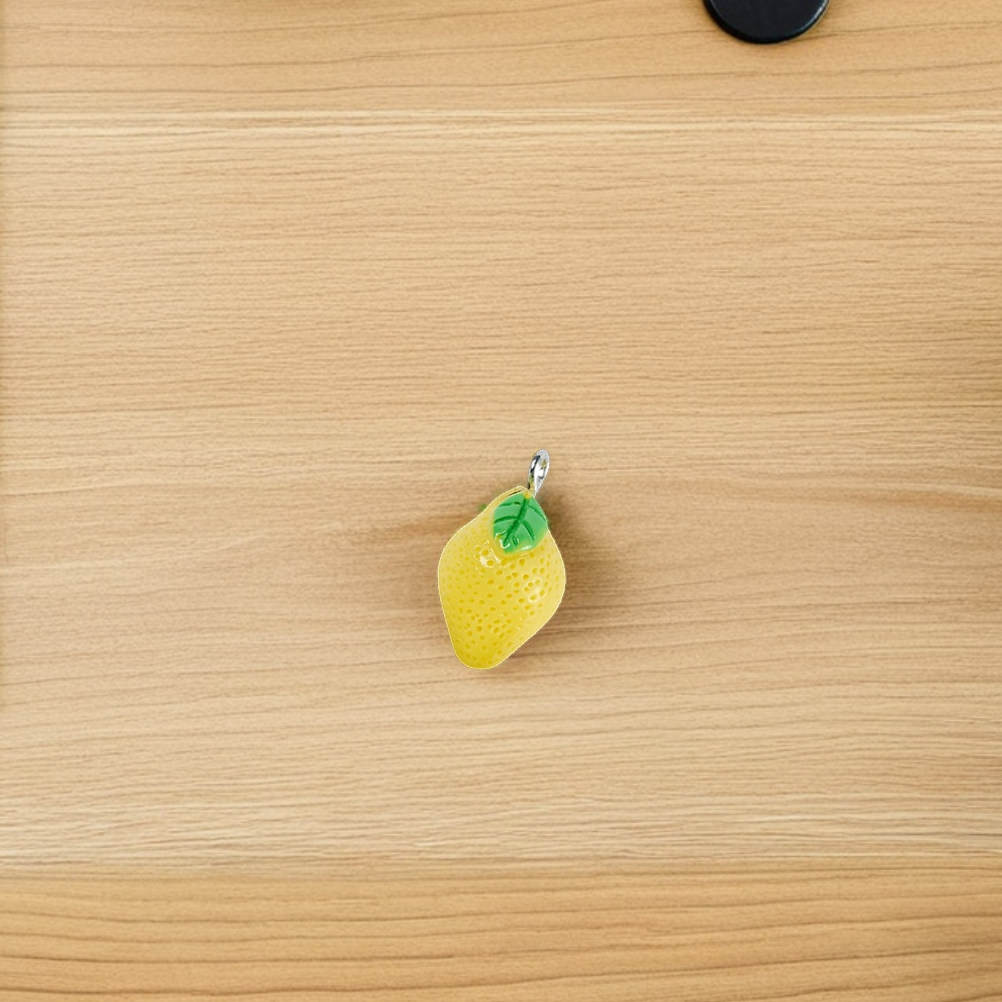 10Pcs Mini Lemon Charms Resin  – Jewelry Making Resin recenzja i cena
