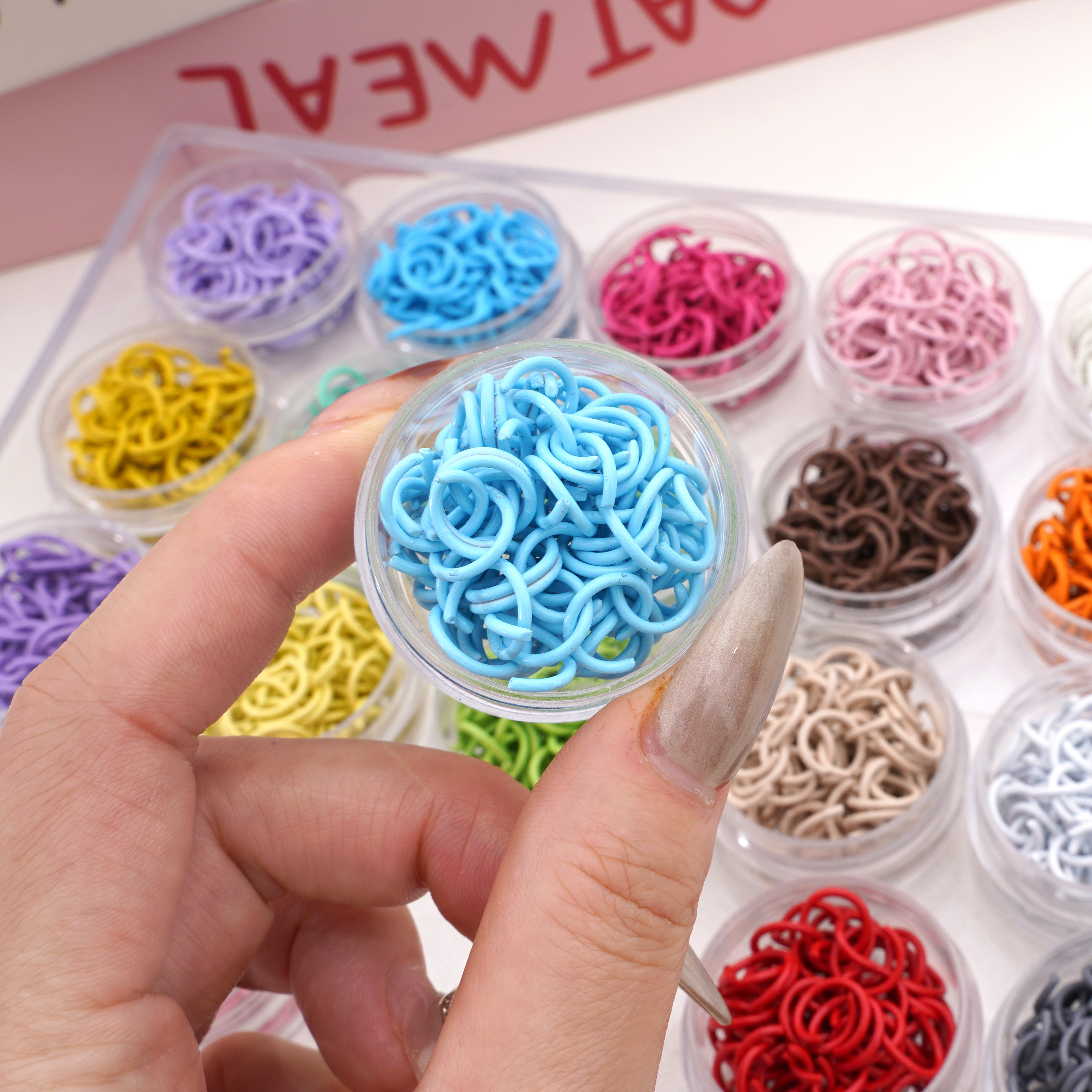 50Pcs/lot 10mm Colorful Iron S – Jewelry Making Looper Tool recenzja i cena