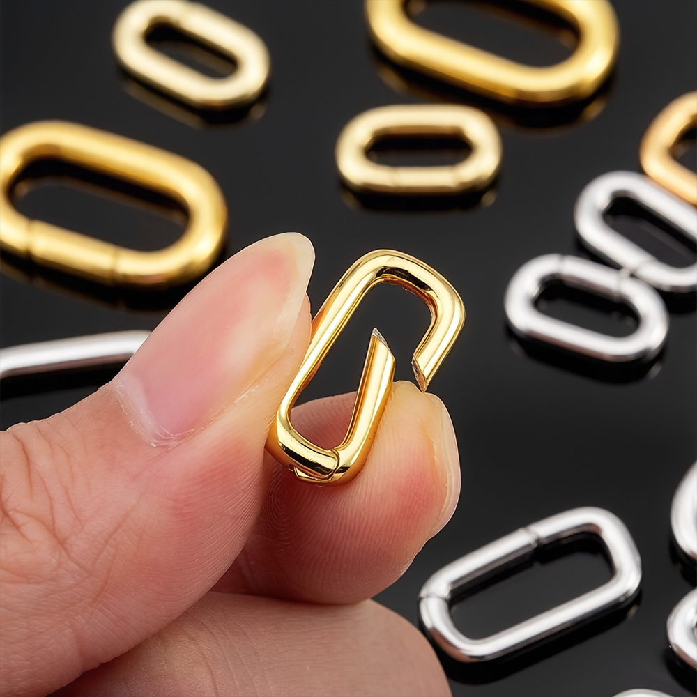 2pcs 18K Gold Plated Filled Ov – Jewelry Making Gold recenzja i cena