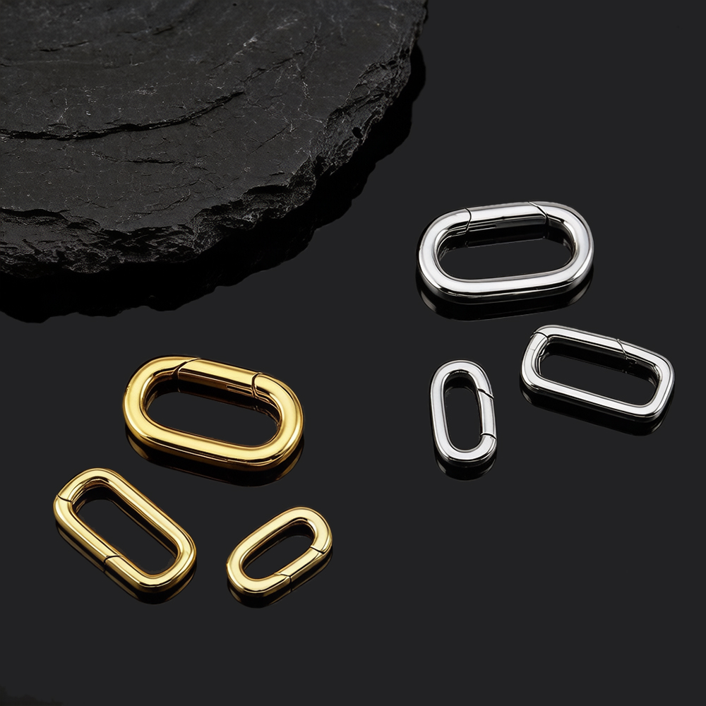 2pcs 18K Gold Plated Filled Ov – Jewelry Making Gold recenzja i cena