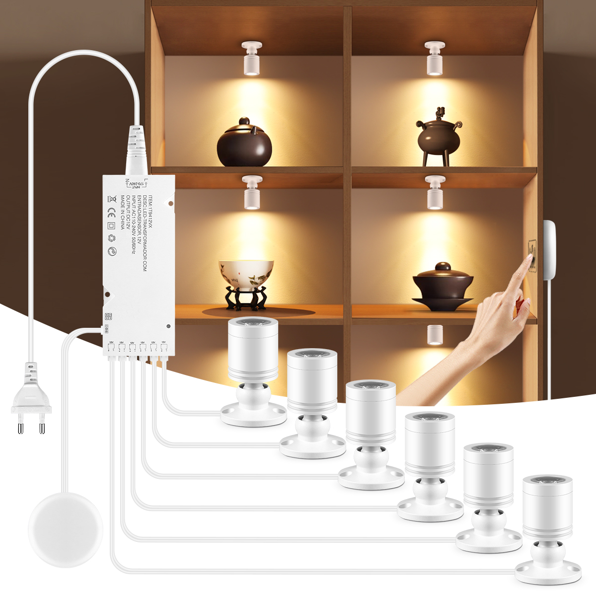 Wine Jewelry Display Cabinet L – Jewelry Making Light recenzja i cena