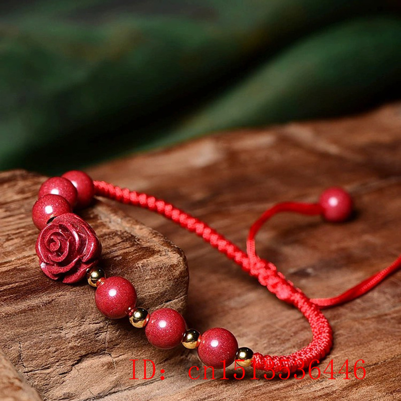Red Cinnabar Rose Flower Beads – Making Custom Jewelry recenzja i cena