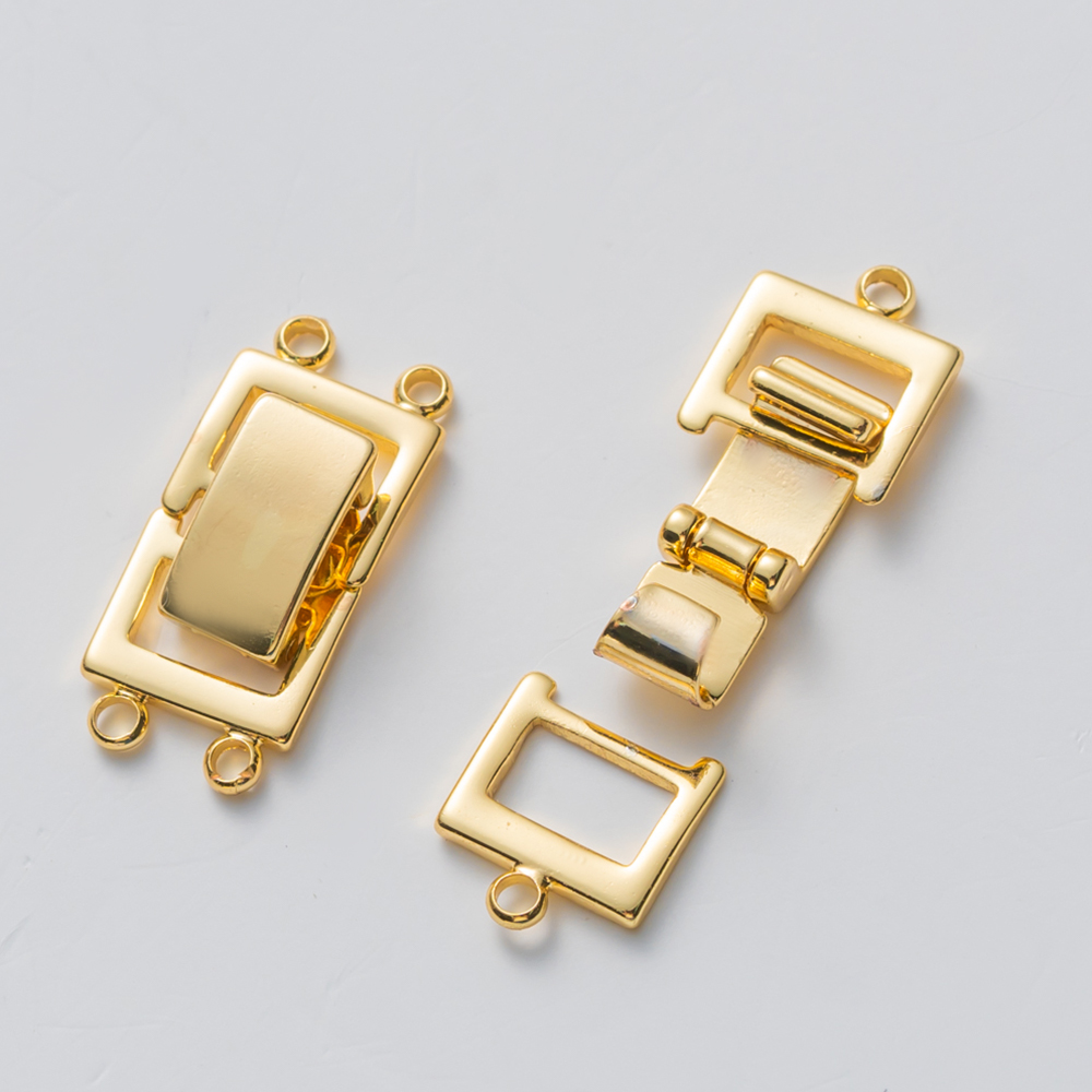 2pcs 14K Gold Plated Layered C – Jewelry Making Gold recenzja i cena