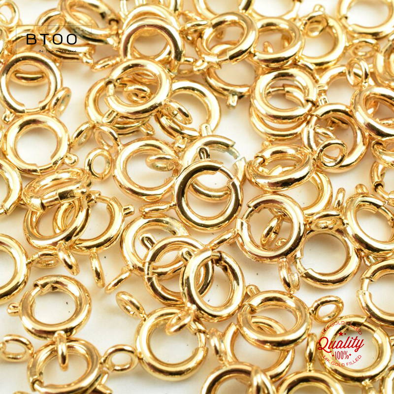 14K Gold Filled Spring Ring Cl – Jewelry Making Gold recenzja i cena