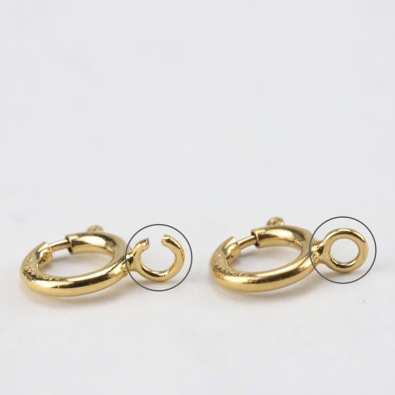 14K Gold Filled Spring Ring Cl – Jewelry Making Gold recenzja i cena